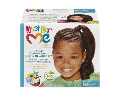 Just For Me No-Lye Regular Conditioning Creme Relaxer Kit - 1 EA