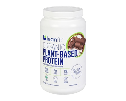 Leanfit Chocolate Flavour Organic Plant-Based Protein Drink Mix - 715.0 G