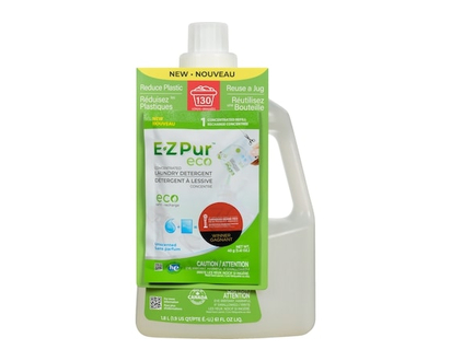 E-ZPUR Eco Concentrated Laundry Detergent Unscented - 130.0 EA