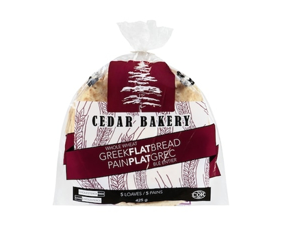 Whole Wheat Greek Pita - 425.0 G