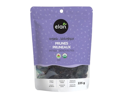 Elan Pitted Prunes Organic - 225.0 G