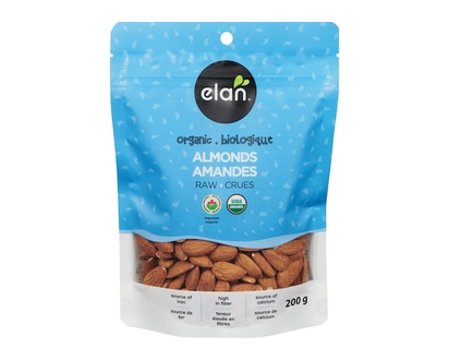 Elan Organic Raw Almonds - 200.0 G