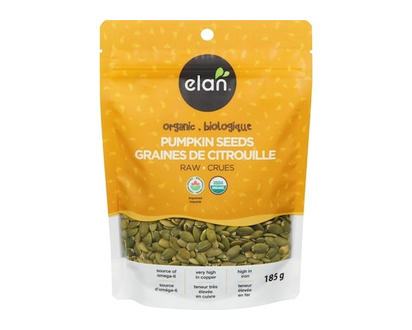 Elan Organic Pumpkin Seeds - 185.0 G