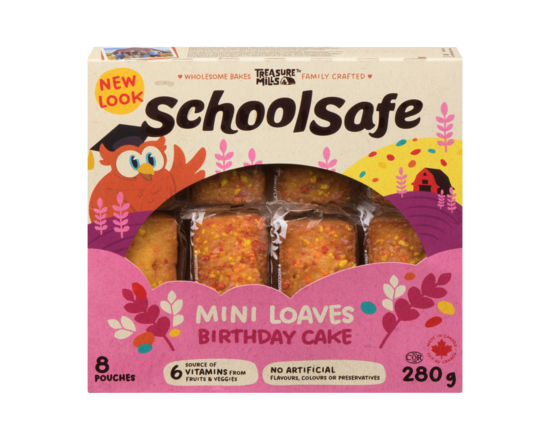 Mini Birthday Cake Loaves - 280.0 G