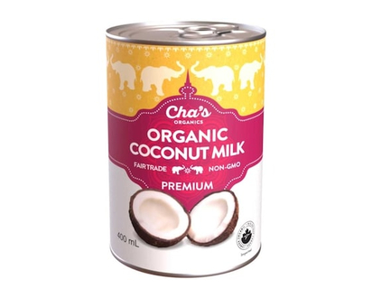 Cha's Organics Coconut Milk Organic - 400.0 ML