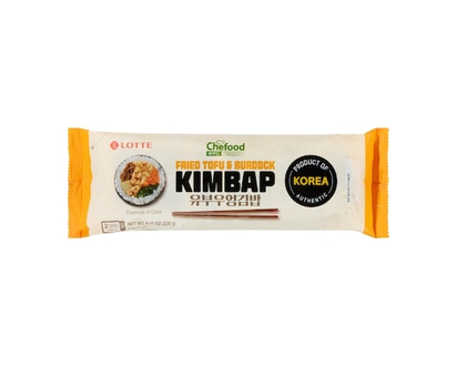 Lotte Fried Tofu & Burdock Kimbap - 230.0 G