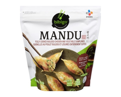 Bibigo Mandu Fully Cooked Bulgogi Chicken And Vegetable Dumplings - 680.0 G