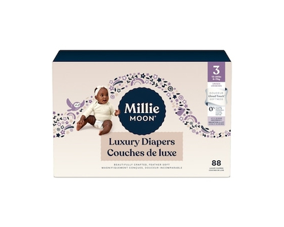 Millie Moon Luxury Diapers - Size 3, 88 Count - 1.0 EA