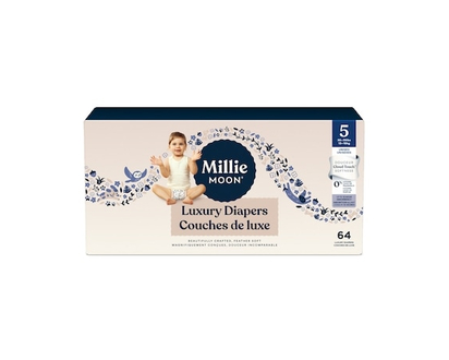 Millie Moon Luxury Diapers - Size 5, 64 Count - 1.0 EA