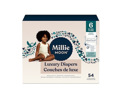 Millie Moon Luxury Diapers - Size 6, 54 Count - 54.0 EA