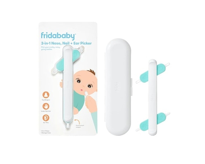 Frida Baby 3-en-1 Crasse Ramasse pour la Nez, Ongles et Oreilles - 1 CHA