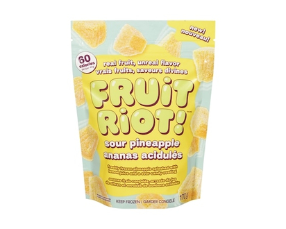 FRUIT RIOT! Sour Candy Pineapple - 170.0 G