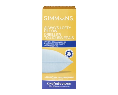 Simmons King Always Lofty Pillow - 1.0 EA