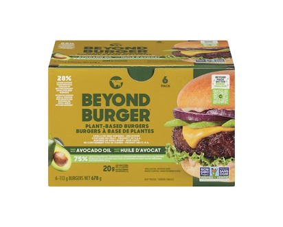 Beyond Meat Plant-Based Burger 6ct made with Avocado Oil - 678.0 G
