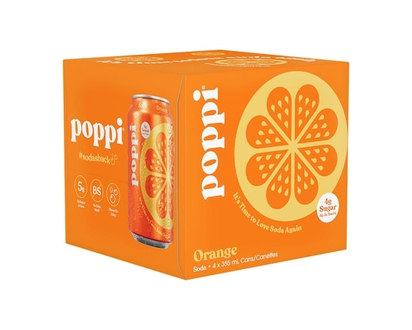 Poppi Orange Cans - 355.0 ML