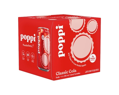 Poppi Canettes Cola classique - 355.0 ML