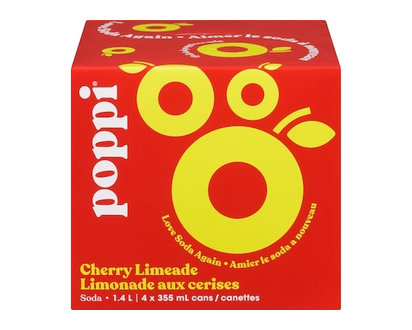 Poppi Soda Cherry Limeade - 355.0 ML