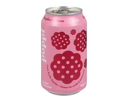 Poppi Soda Raspberry Rose - 355.0 ML