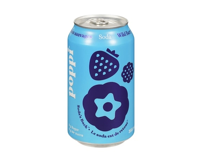 Poppi Soda Wild Berry - 355.0 ML
