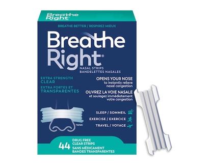 Nasal Strips Clear, Extra Strength - 44.0 EA