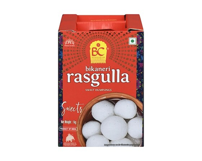 Bhikharam Chandmal Sweet Dumplings Bikaneri Rasgulla - 1000 G