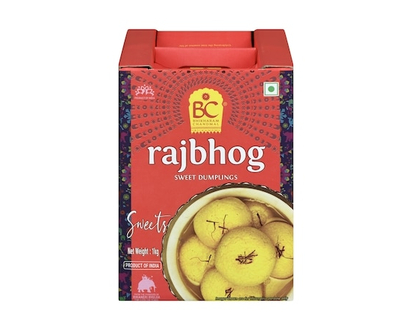 Bhikharam Chandmal Sweet Dumplings Rajbhog - 1000 G
