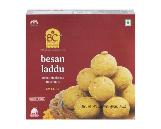 Bhikharam Chandmal Besan Laddu - 400.0 G
