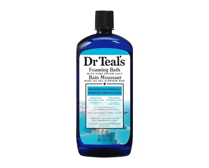 Dr Teal's Foaming Bath with Pure Epsom Salt, Restorative Minerals - 1000 ML