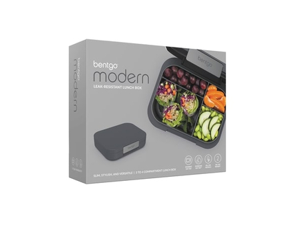 Bentgo Bentgo Leak-Resistent Lunch Box, Slim, Stylish and Versatile, Black - 1.0 EA