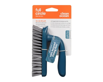 Full Circle Scrub Brush Clean Ocean - 1.0 EA