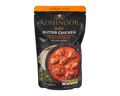 Kohinoor Cooking Sauce Delhi Butter Chicken - 375.0 G