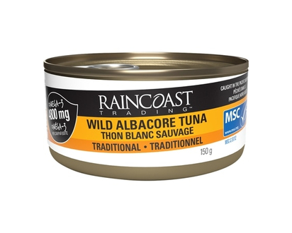 Raincoast Wild Solid White Albacore Tuna - 150.0 G
