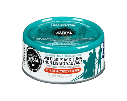 Raincoast Wild Skipjack Tuna with Sea Salt - 142.0 G