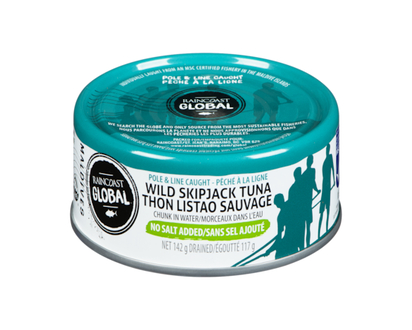 Raincoast Wild Skipjack Tuna, No Seasalt - 142.0 G