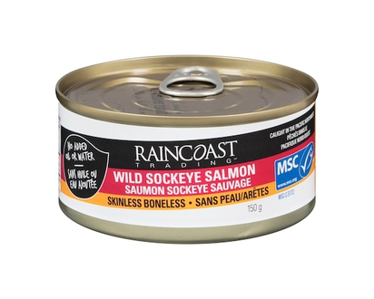 Raincoast Wild Skinless Boneless Sockeye Salmon - 150.0 G