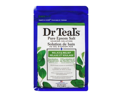 Dr. Teal's Epsom Salt, Eucalyptus Spearmint - 1.36 KG