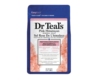 Dr. Teal’s Sels de bain minéral rose de l'Himalaya - 1360.0 G