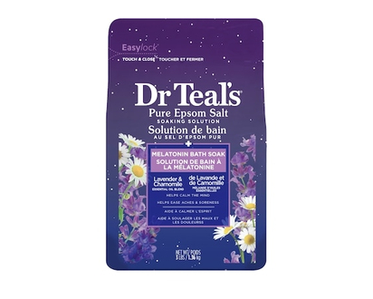 Dr. Teal's Melatonin Epsom Salt - 1.36 KG