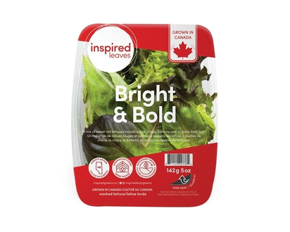 Inspired Leaves Lettuce Bright & Bold - 142.0 G