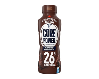 Core Power Shake Protéiné Chocolat Bouteille - 414.0 ML