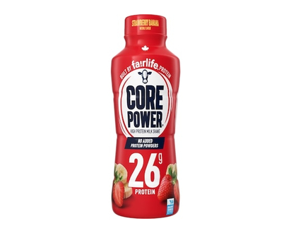 Core Power Protein Shake Strawberry Banana Bottle - 414.0 ML