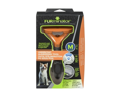 FURMINATOR Undercoat Deshedding Tool Medium Dog Long Hair - 1.0 EA