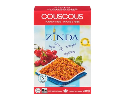 Zinda Couscous tomates et herbes - 340.0 G