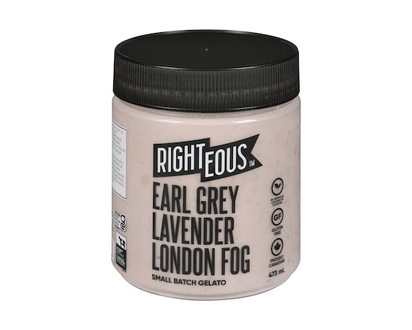 Righteous Small Batch Gelato Earl Grey Lavender London Fog - 473.0 ML