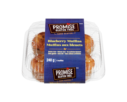 Promise Gluten Free Blueberry Muffins - 240.0 G