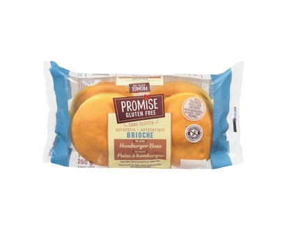Promise Gluten Free Pains à hamburger authentique brioche - 260.0 G