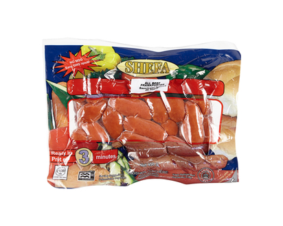 Shefa Kosher All Beef Cocktail Frankfurter - 450.0 G