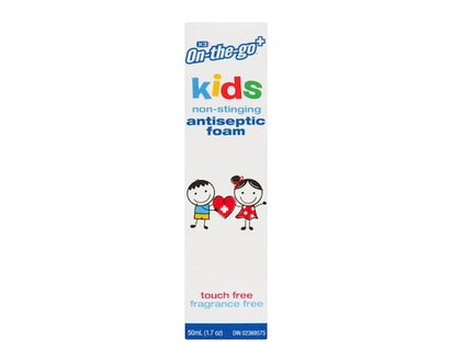 X3 On The Go Non-Stinging Antiseptic Foam for Kids - 50 ML