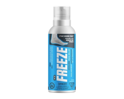 X3 Cooling Pain Relief Continuous Spray for Sore Feet - 120 ML