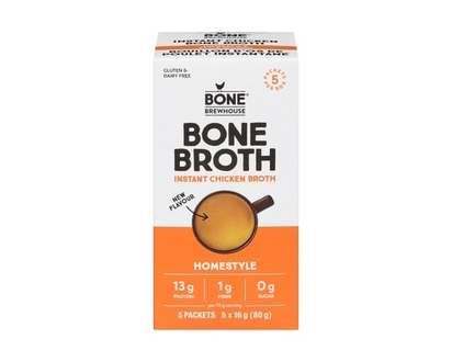 Bone Brewhouse Bone Broth Instant Chicken Broth Homestyle - 16.0 G